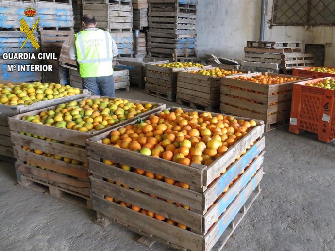 Naranjas intervenidas 