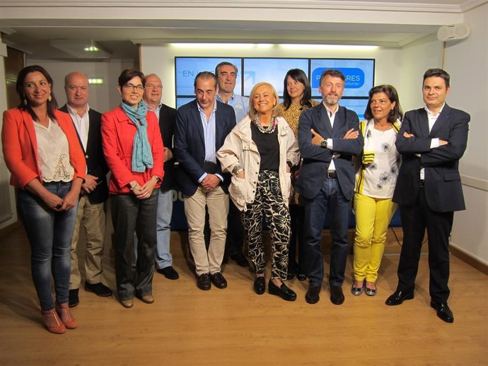 Diputados electos del PP.