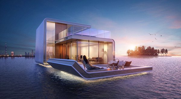 Floating Seahorse': ¿Te imaginas despertar en una casa sumergida en el mar?