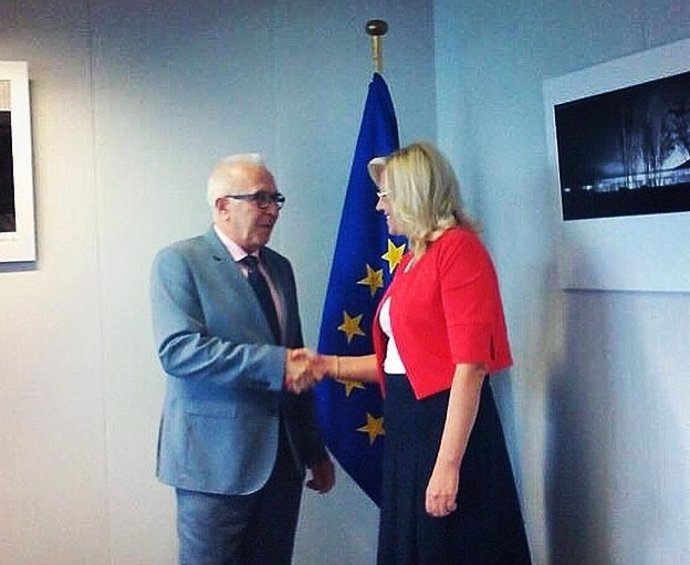 José Sánchez Maldonado y Corina Cretu