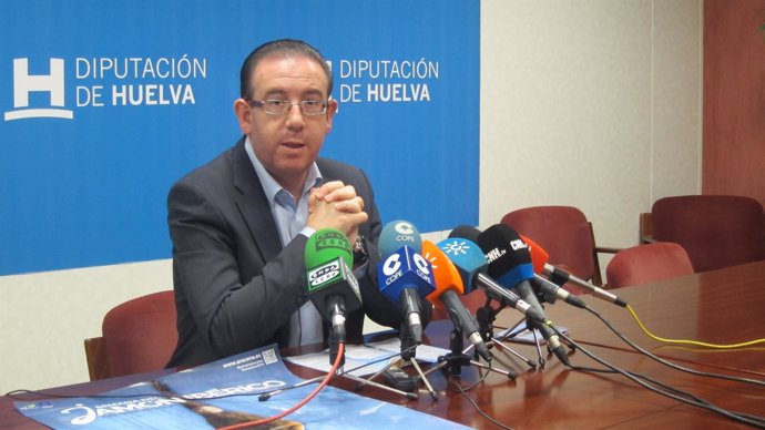 El alcalde de Aracena (Huelva), Manuel Guerra.