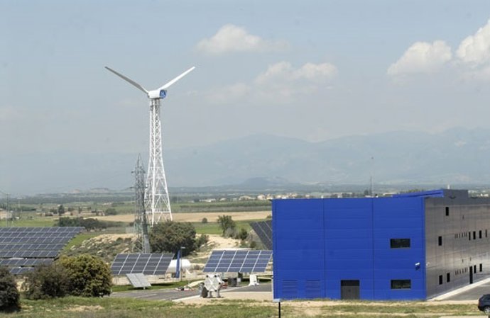 Instalaciones de la Fundación del Hidrógeno en Walqa