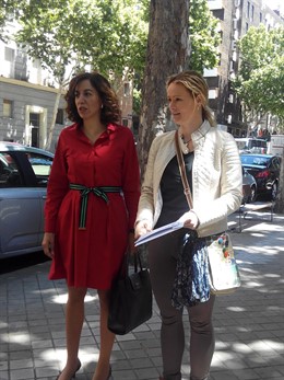Zaida Cantera e Irene Lozado