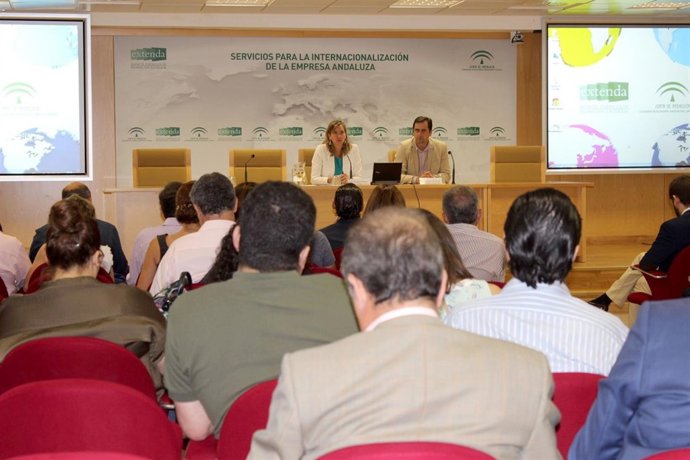 Empresarios autónomos andaluces, en Extenda.