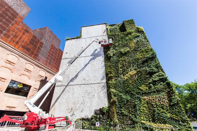 Jardín vertical CaixaForum