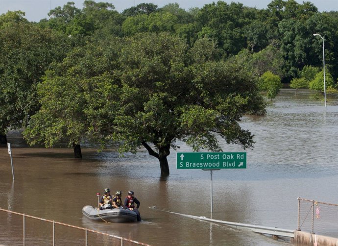 Inundaciones en Houston