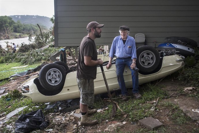 Inundaciones en Texas 