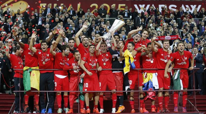 El Sevilla gana la Europa League ante el Dnipro