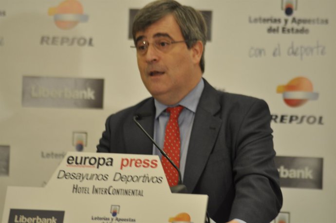 Miguel Cardenal en los Desayunos Deportivos de EP