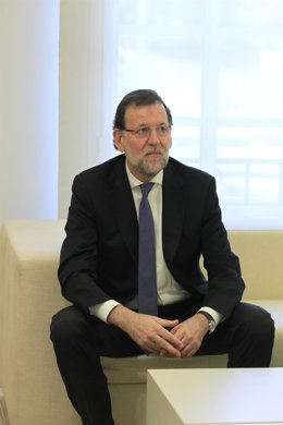 Mariano Rajoy en La Moncloa.