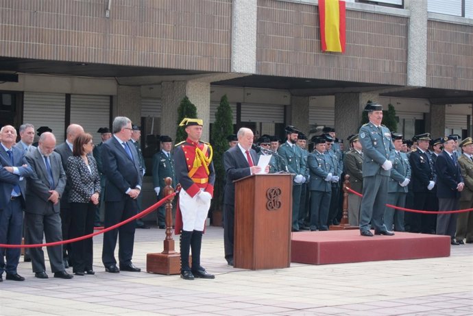 Gabino de Lorenzo, durante su discurso