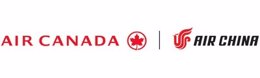 Logo de Air Canadá y Air China 