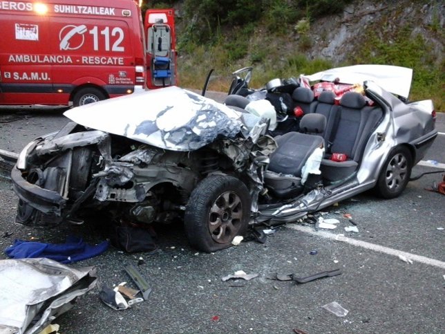 Accidente en Bera.
