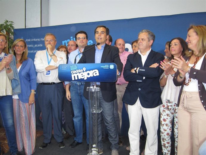 José Antonio Nieto con su candidatura
