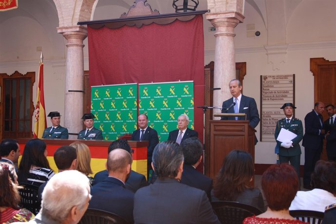 Director de la Guardia Civil, Arsenio Fernández de Mesa, en Antequera