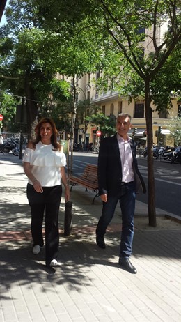 La presidenta en funciones de la Junta de Andalucía, Susana Díaz