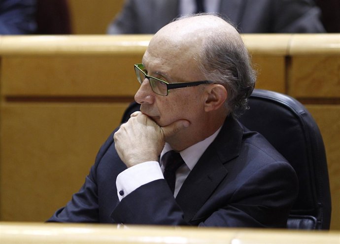 Cristóbal Montoro en el Senado