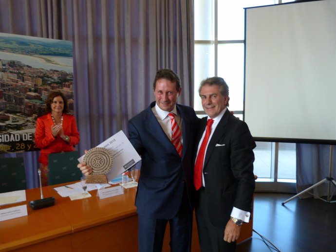 Entrega del premio Alumni España-Banco Santander