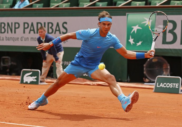 Rafa Nadal en Roland Garros