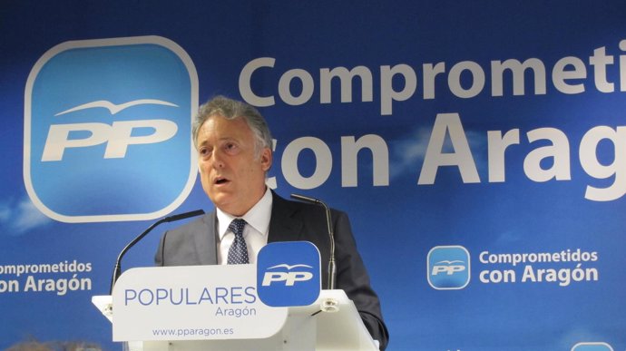 El secretario general del PP Aragón, Octavio López