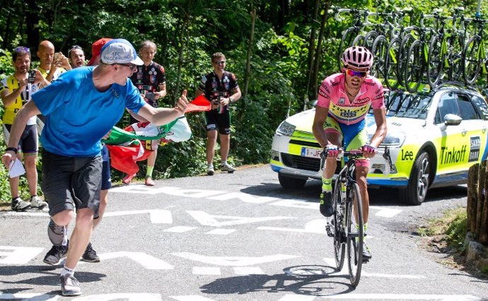 El ciclista español Alberto Contador