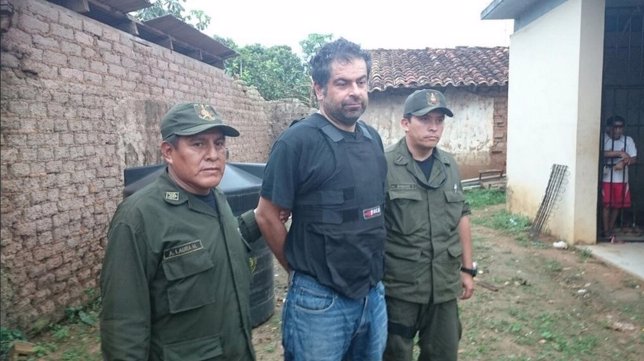 El empresario peruano Martín Belaunde, detenido por las autoridades de Bolivia