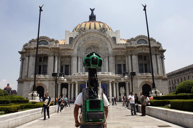 Palacio de Bellas Artes se puede visitar con Street View de Google
