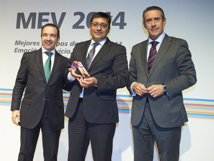 Reconocimiento de Caixabank al mejor delegado turolense