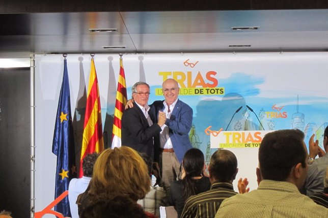 Xavier Trias y Josep Antoni Duran.
