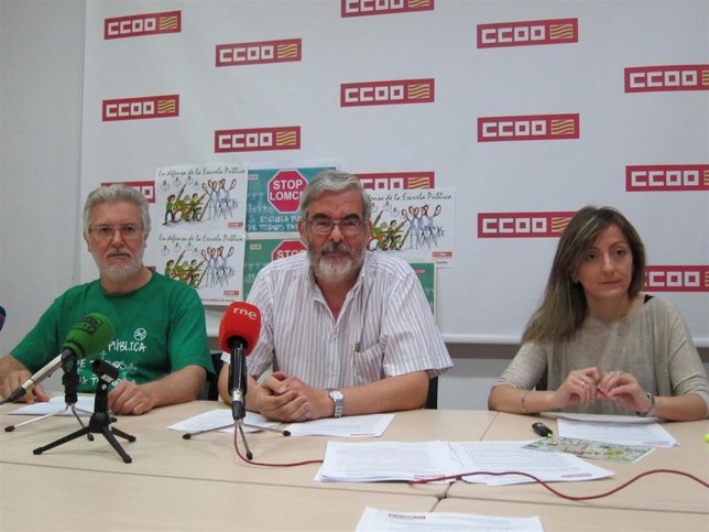 Rueda de prensa de CC.OO.