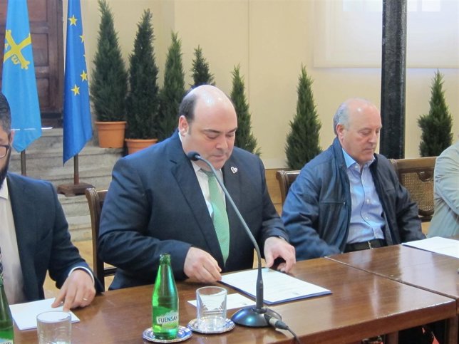 El alcalde de Oviedo en funciones, Agustín Iglesias Caunedo