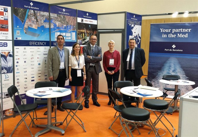 El puerto de Barcelona, presente en la feria internacional STIMMED de Marsella