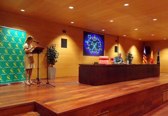 Teresa Palmer preside la celebración del aniversario de la Guardia Civil