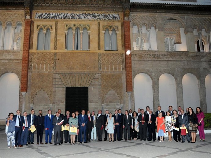 Galardonados por el Colegio Oficial de Graduados Sociales de Sevilla