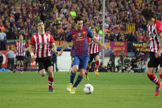 Messi Muniain Athletic Club Bilbao Barcelona