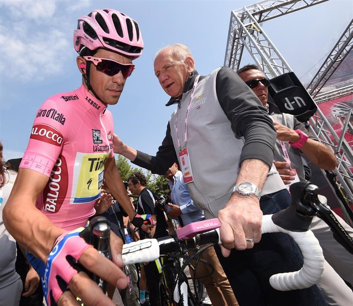 Alberto Contador en el GIRO D'ITALIA 2015           