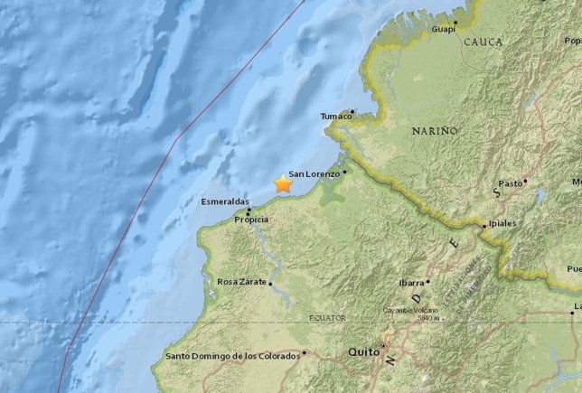 Terremoto 5,3 Ecuador 30 de mayo de 2015 