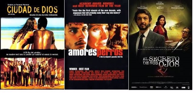 Collage: Películas en América Latina