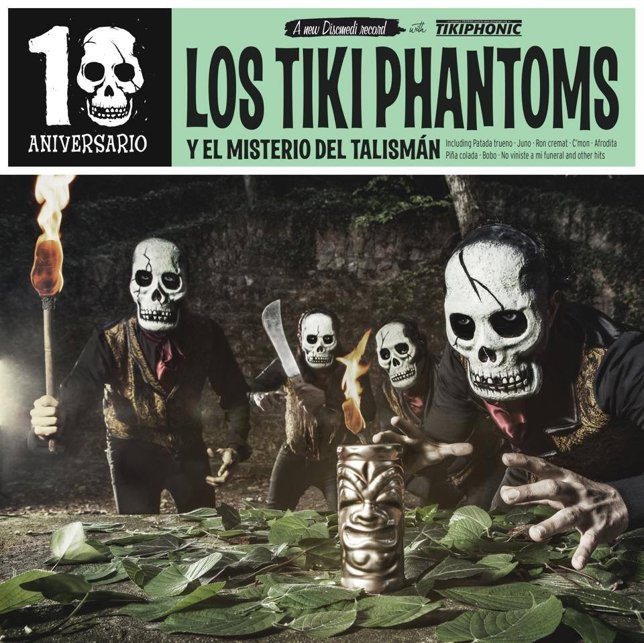 Los Tiki Phantoms celebran sus diez años de trayectoria musical