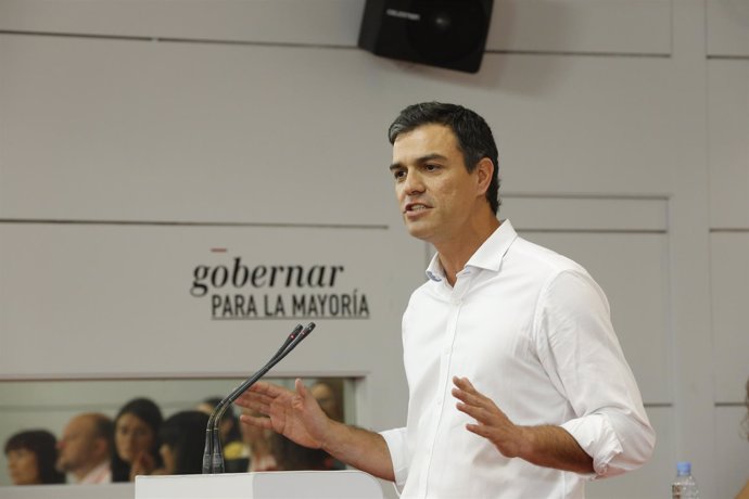 Pedro Sánchez ante el Comité Federal