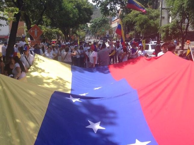 Maniestación en Venezuela