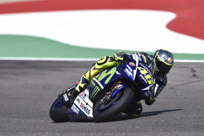 El piloto italiano de MotoGP Valentino Rossi