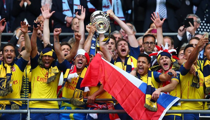 El Arsenal, campeón de la FA Cup 2015