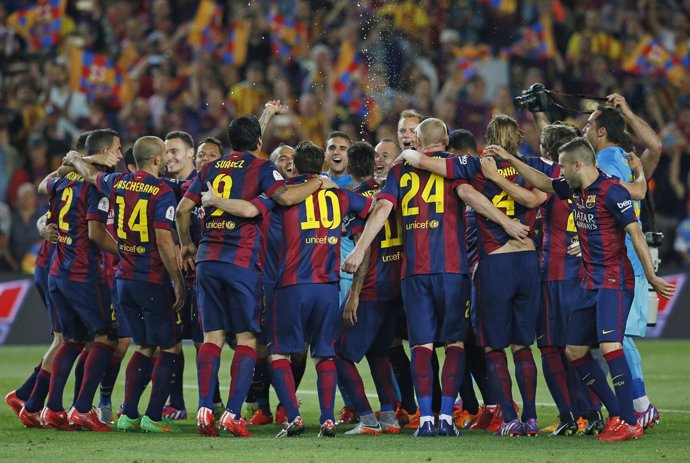FC Barcelona, campeón de la Copa en el Camp Nou