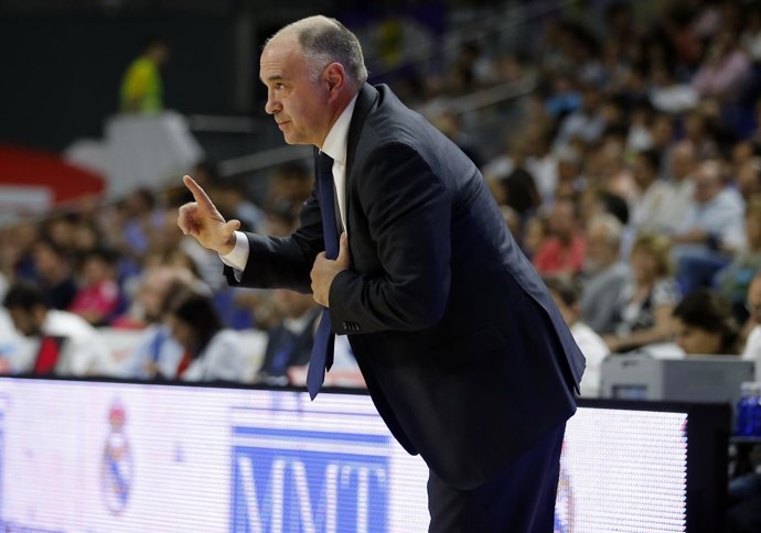 Pablo Laso entrenador del Real Madrid