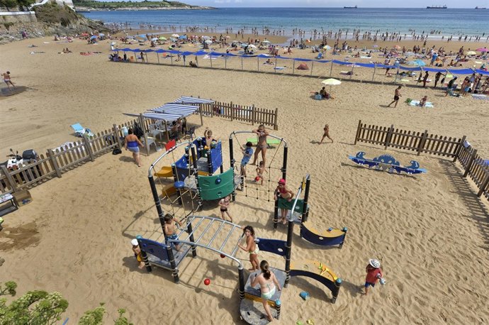 Parque infantil playero