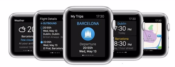 App de eDreams para Apple Watch 