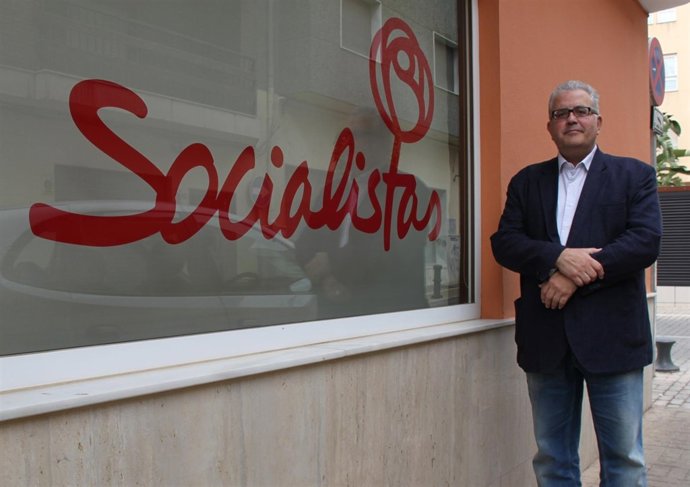 El secretario general del PSOE de El Ejido, Tomás Elorrieta