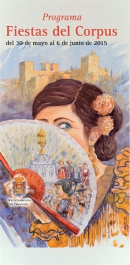 Cartel de las Fiestas del Corpus de Granada 2015