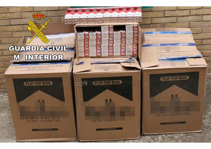 Imagen del tacabo intervenido